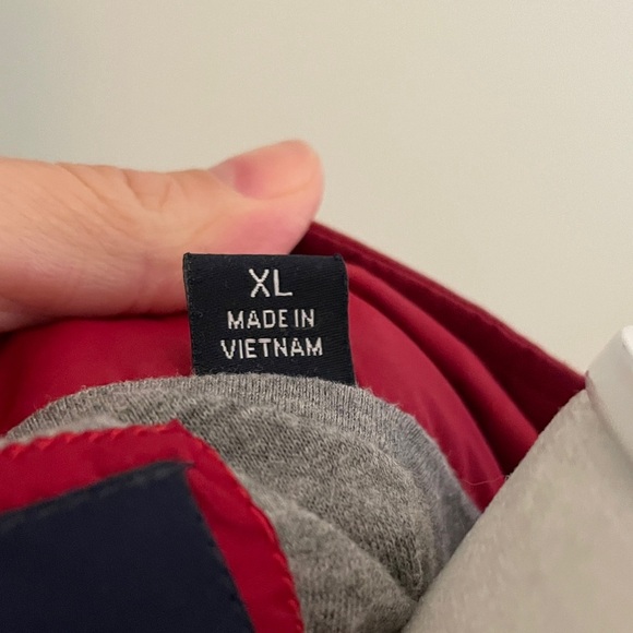 Tommy Hilfiger Vibrant Red Hooded Jacket - Picture 3 of 5